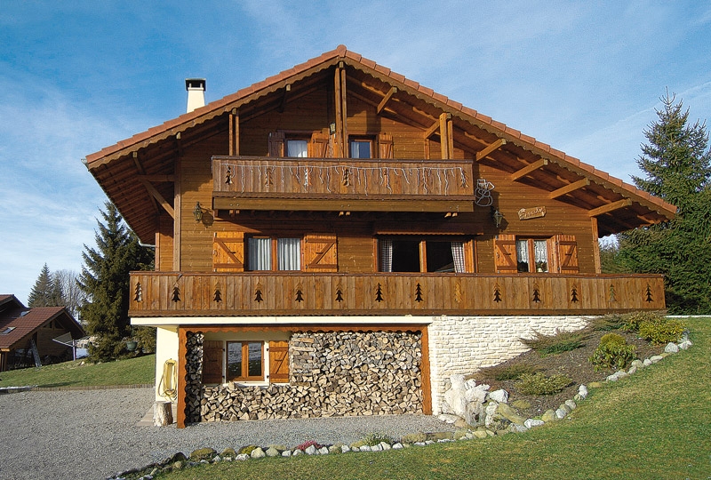 réalisation ossature bois Haute-Savoie 74 - La Roche sur Foron