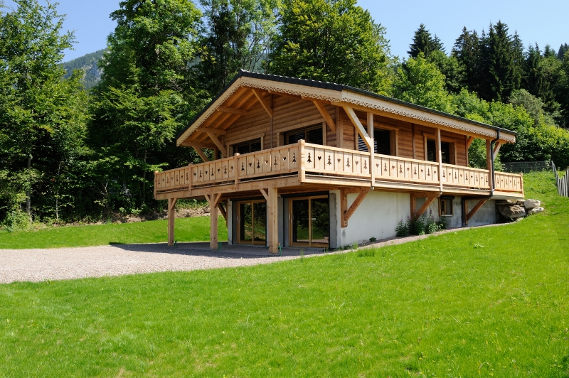 réalisation ossature bois rnov bois chauff Haute-Savoie 74 - La Roche sur Foron